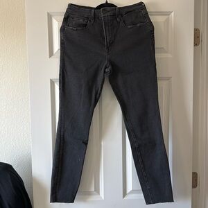 Good American Black Skinny Jeans